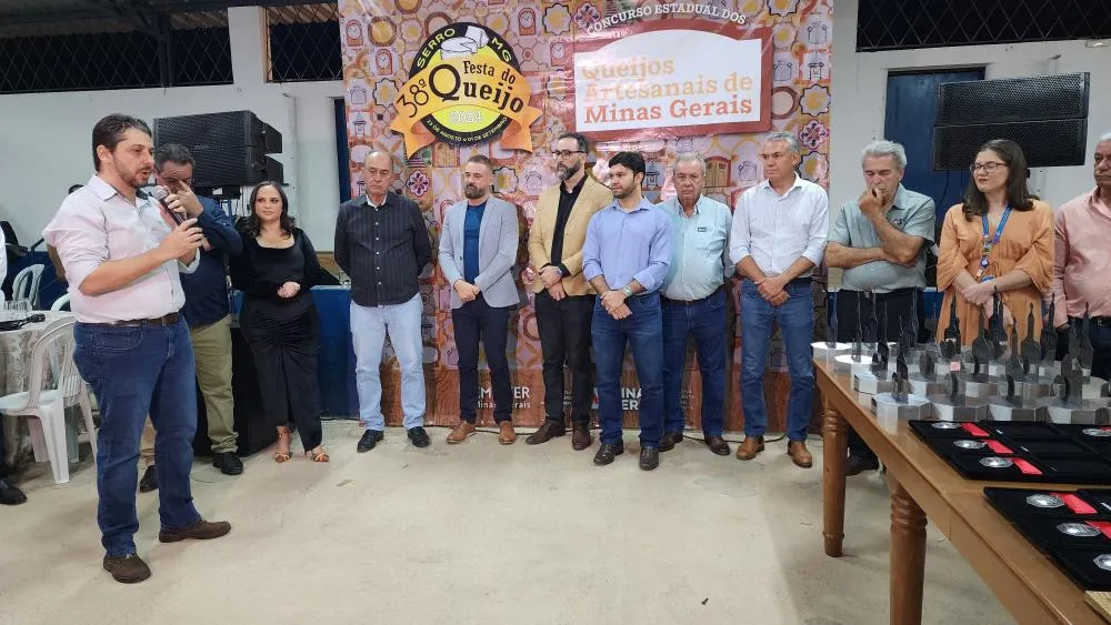 A premiação ocorreu no Serro nesta sexta-feira (dia 30), durante a Festa do Queijo.