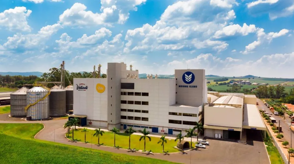 Unidade industrial do Moinho Globo em Sertanópolis, norte do Paraná