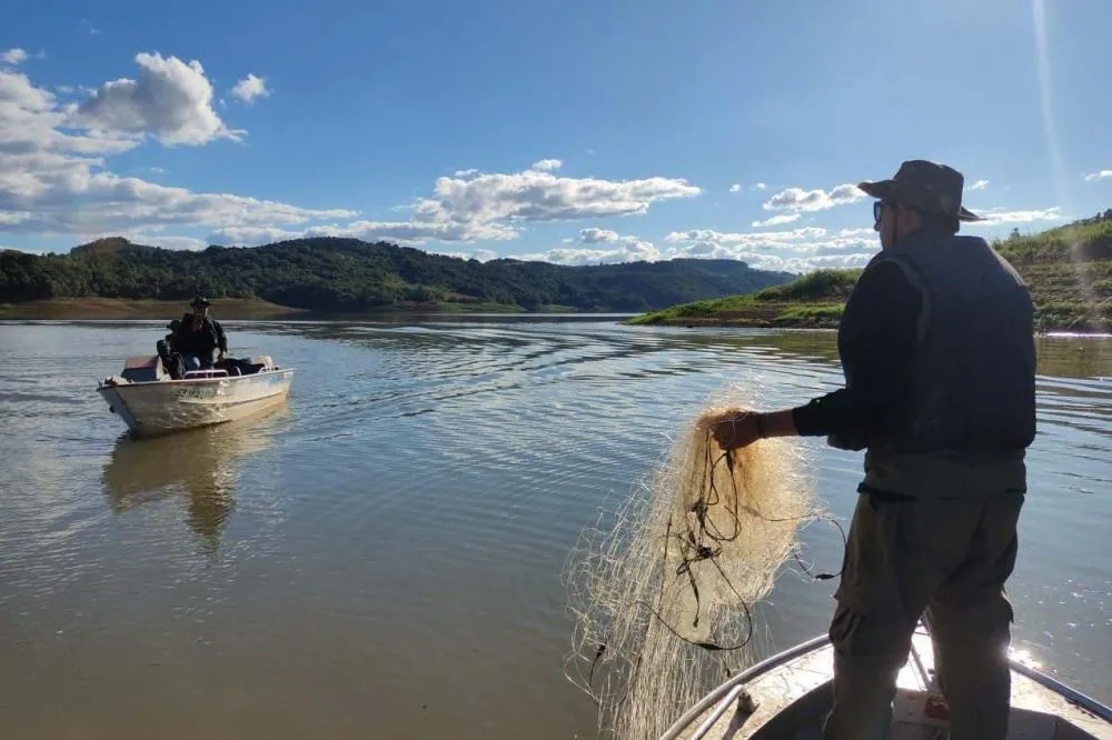 Nova Portaria, em razão da estiagem no Estado, proíbe a pesca em quatro Bacias Hidrográficas do Paraná Foto: IAT-PR