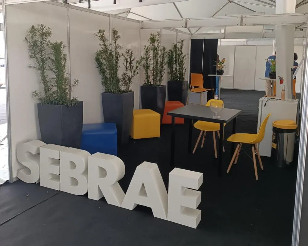 Visitantes da Efapi tiveram acesso a orientações e suporte do Sebrae/PR. Foto: Divulgação