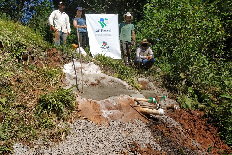 Em Iretama, o Microbacias já investiu mais de R$ 200 mil, beneficiando 40 famílias de agricultores.