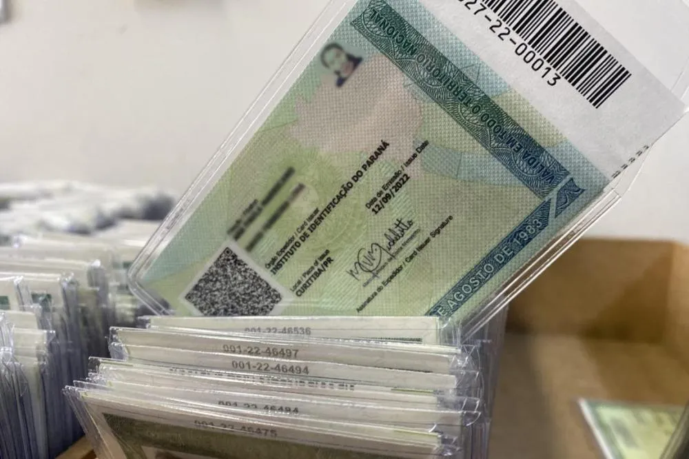 PCPR chega em setembro à marca de 1 milhão de novas Carteiras de Identidade Nacional Foto: Beatriz Jarzinski/PCPR
