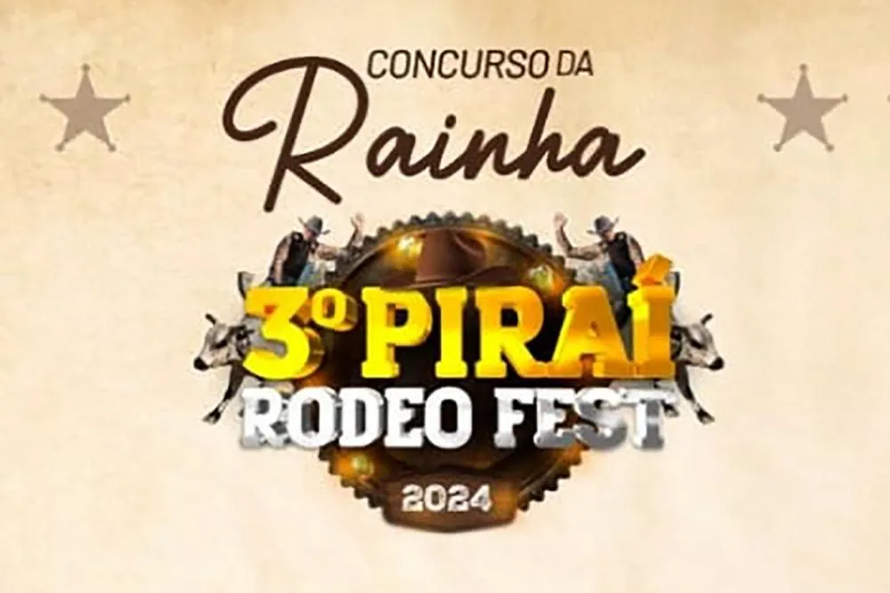 Candidatas disputam os títulos de Rainha, Princesas e Madrinha dos Peões na Piraí Rodeo Fest 2024, em evento repleto de glamour e tradição no Ginásio Samuel Milléo no dia 08 de outubro, às 19 horas.