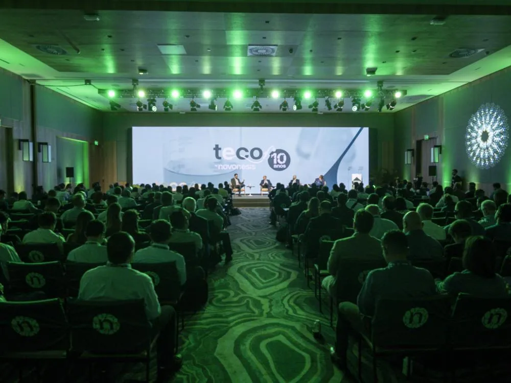 O evento foi local de encontro dos principais player do setor, responsáveis por mais de 95% da produção de etanol de cereais da região. Divulgação: Novonesis