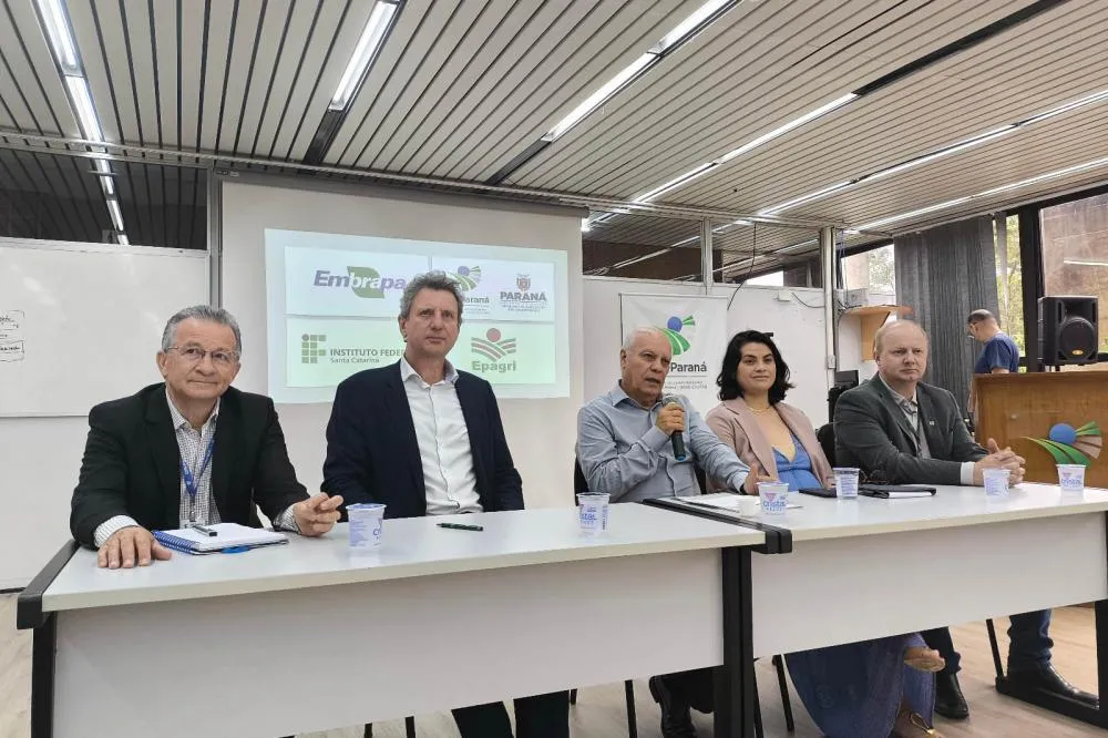 Paraná e Santa Catarina definem atuação conjunta para desenvolver agricultura familiar Foto: IDR