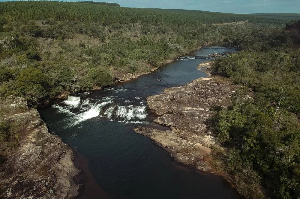 Rio das Cinzas, na região de Arapoti, integra a Bacia Hidrográfica do Norte Pioneiro. Foto: Prefeitura de Arapoti