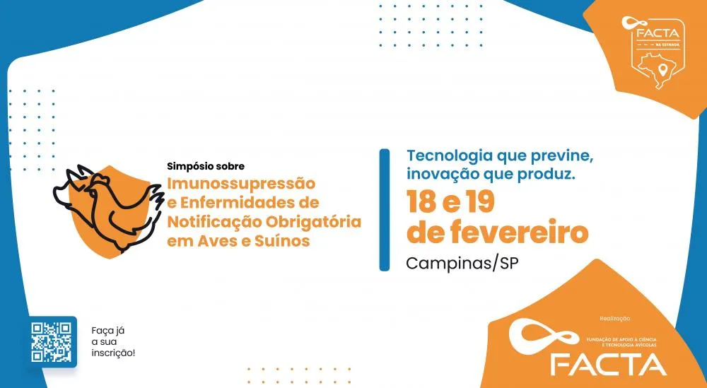 Encontro reúne, em Campinas (SP), profissionais para debater avanços no controle de doenças e soluções para fortalecer a saúde animal na avicultura e suinocultura