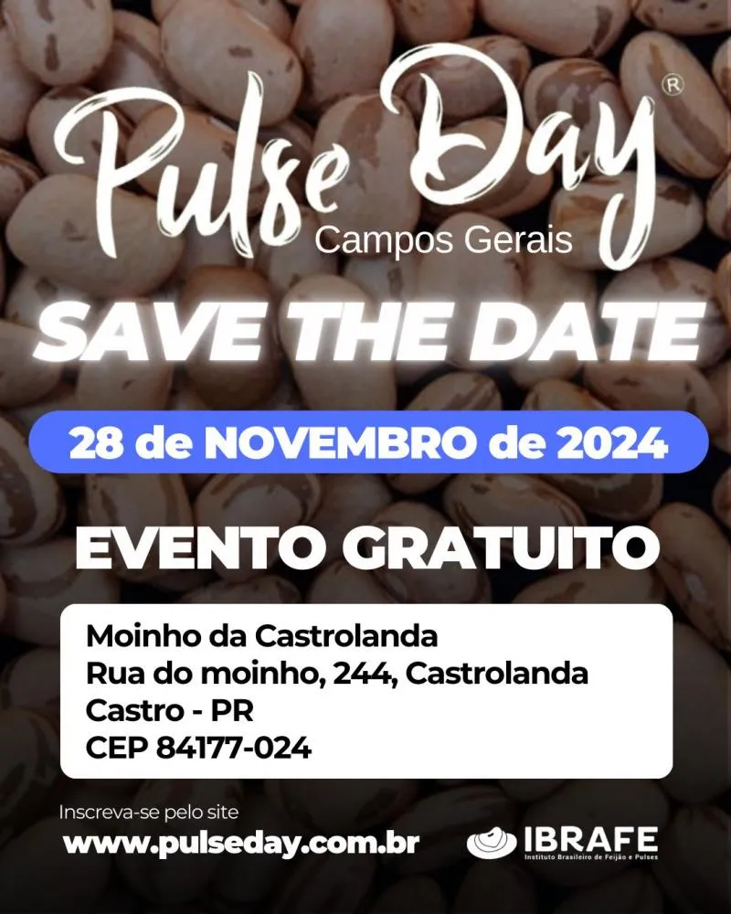 Produtores atentos às inovações do setor: Pulse Day Campos Gerais reúne especialistas e estratégias para transformar a produção de feijão.