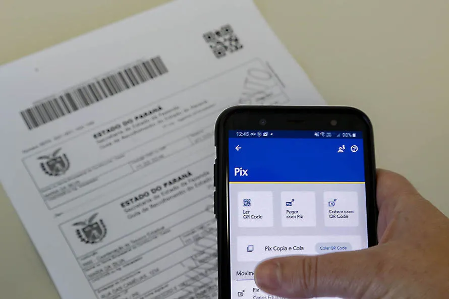 Estado vai abrir possibilidade de transações financeiras via PIX com fornecedores em 2025 Foto: Gilson Abreu/AEN