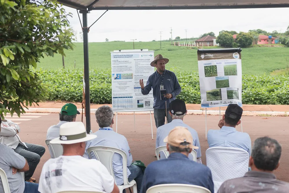 Giro Técnico na Soja divulgará resultados de boas práticas no Paraná em 12 cidades Foto: IDR-PR