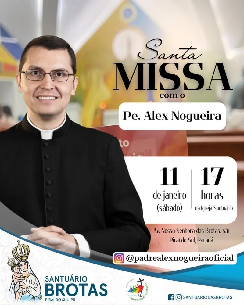 Momento de fé e esperança com o sacerdote que inspira nas redes sociais