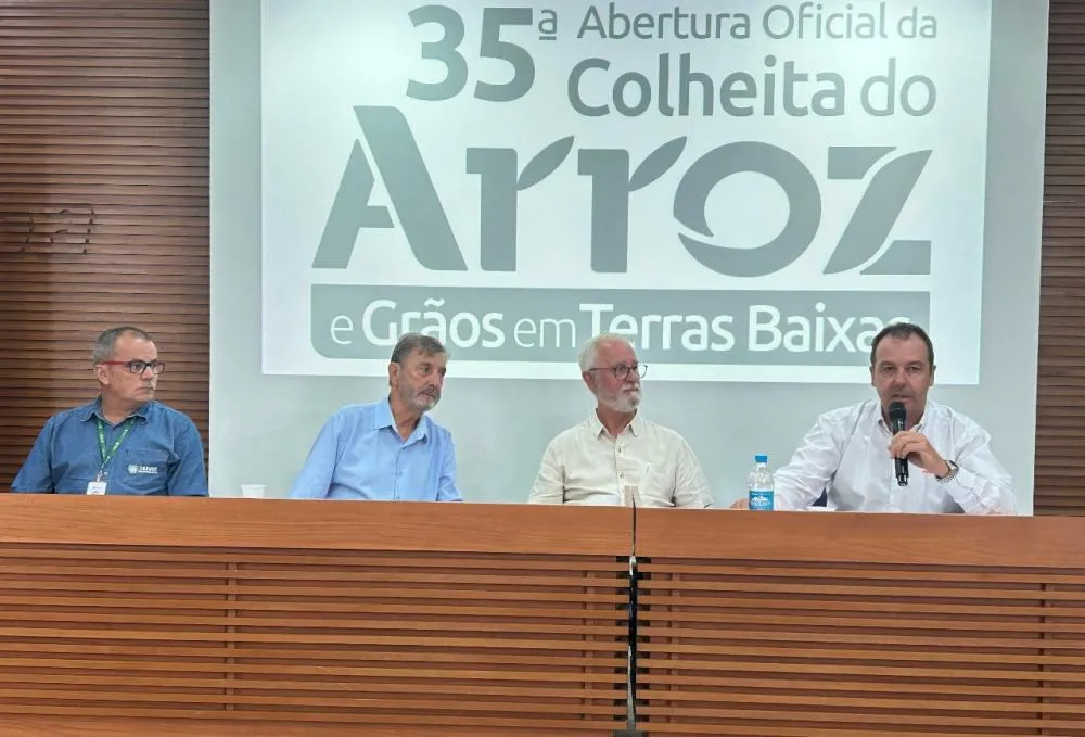 Organizadores apresentaram o evento, que ocorre de 18 a 20 de fevereiro, na Estação Experimental Terras Baixas em Capão do Leão (RS)