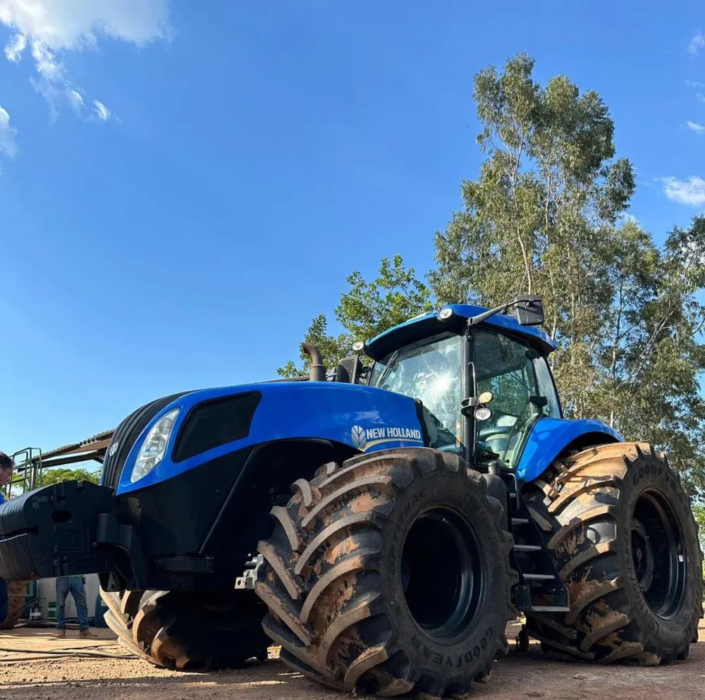 O Titan Pneus terá como destaque o LSW1250/35R46, o mais largo da categoria, um gigante de 710kg