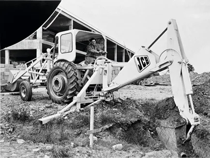 JCB Hydra-Digga, máquina capaz de escavar rochas (1957)