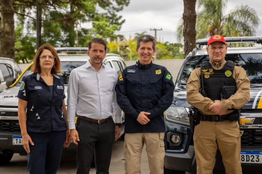 EPR Litoral Pioneiro realiza entrega de equipamentos às polícias rodoviárias
