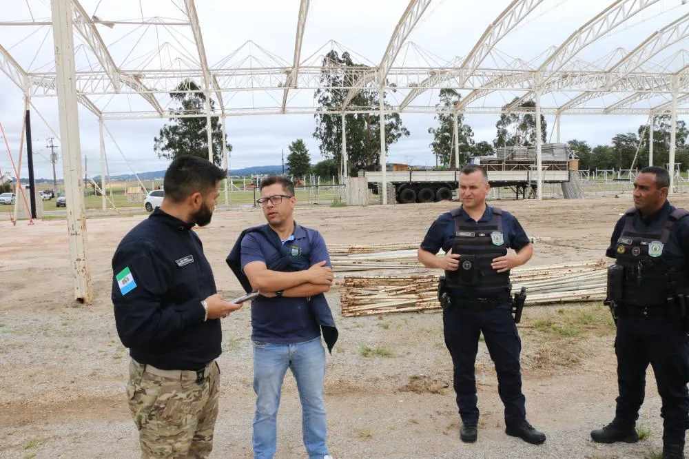 Fábio do Prado Pinheiro, secretário municipal de Segurança: “Rocam, Rotam, Cavalaria, Choque, Guarda Municipal, Demafe e câmeras com reconhecimento facial fazem parte do esquema”Fotos: Daniel Calvo