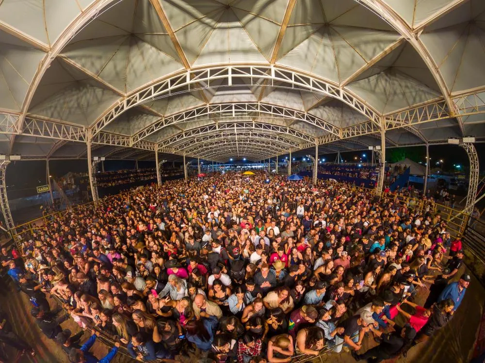 Venda de ingressos para camarotes e Área VIP pela internet também foi um destaque. Mais de R$ 155 mil arrecadados serão destinados à entidade de assistência social do município. Divulgação