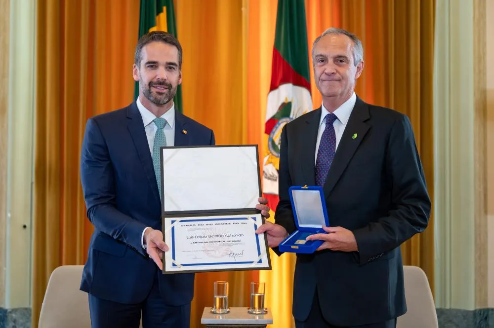 Luis Felipe Gazitúa lidera a mutinacional com operações em Guaíba/RS, que recentemente anunciou um investimento de R$ 24 bilhões para o Estado