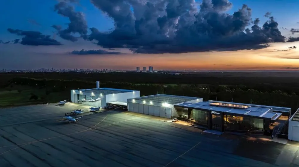No evento também aconteceu a inauguração do novo Terminal de Aviação Executiva Luzia Maggi Scheffer, considerado o mais moderno do Centro-Oeste
