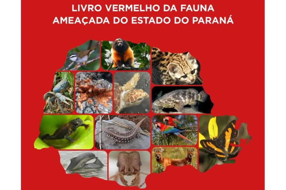 Governo do Estado vai lançar o Livro Vermelho da Fauna Ameaçada de Extinção do Estado do Paraná durante o Simpósio Latino-Americano de Biodiversidade e Mudanças Climáticas Foto: IAT