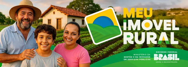 O Meu Imóvel Rural é uma aplicação que reúne, em um único ambiente digital, os principais documentos e informações de propriedades e posses no Brasil.