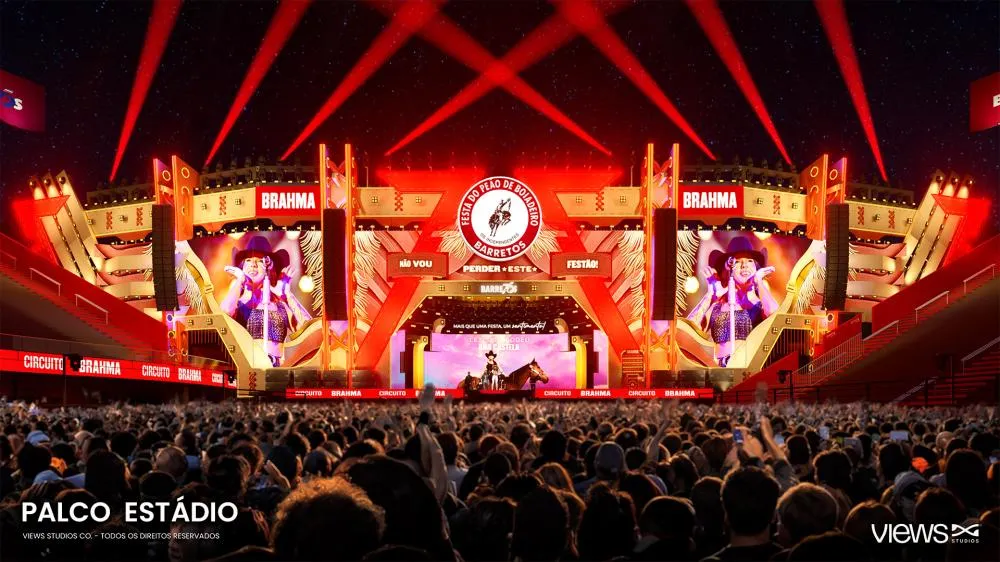Projeto Cenografia - Palco Estádio