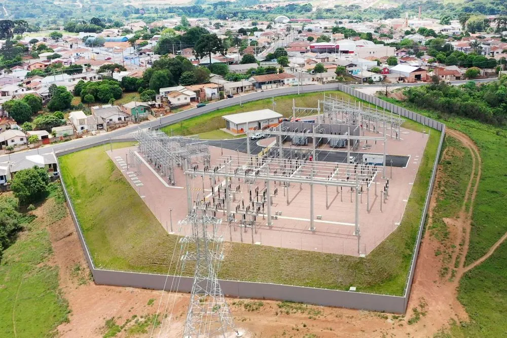 Subestação de Piraí do Sul será energizada em setembro e reforça estabilidade do Paraná Foto: Copel