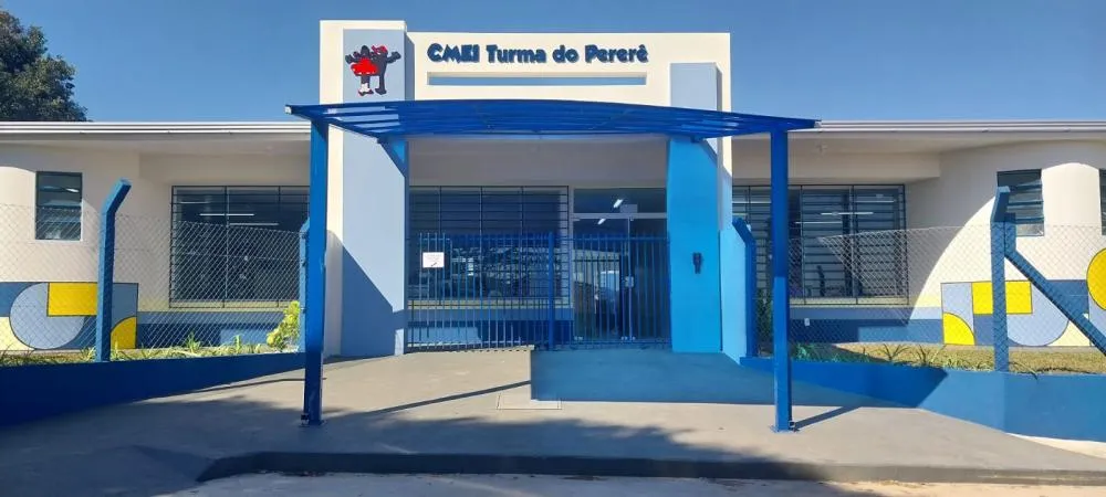 Cmei tem 87 alunos matriculados e recebeu reparos em todos os ambientes. Foto Divulgação