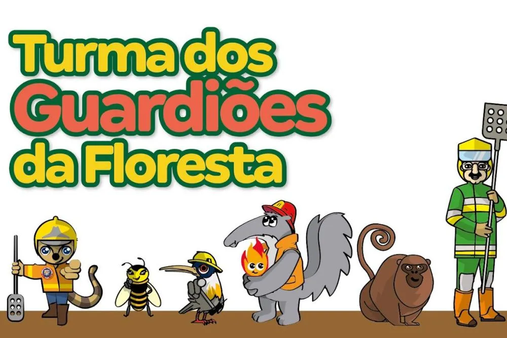 Cartilha infantil “Turma dos Guardiões da Floresta” reforça cultura de prevenção a incêndios Foto: CBMPR