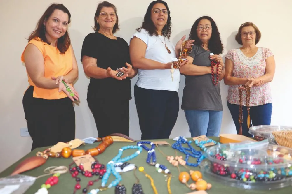 Natu Biojoias nasceu com o diferencial de representar o extrativismo sustentável, sempre com o apoio do sindicato rural local