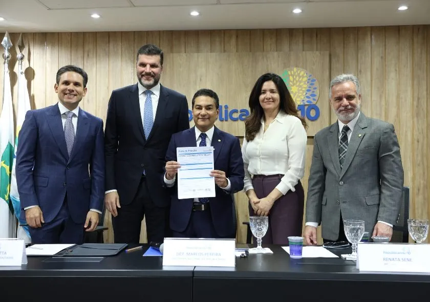 Pedro Lupion se filia ao Republicanos e assume comando do partido no Paraná. Foto: Julio Dutra