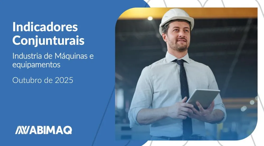 Dados do mês de setembro de 2025 da Indústria de Máquinas e equipamentosmostram recuperação na receita