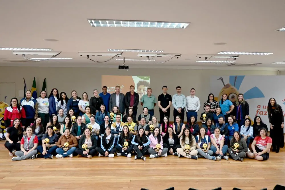 Cerimônia oficial marcou a entrada de Castro no Programa A União Faz a Vida. Crédito da Foto: Toninho Anhaia