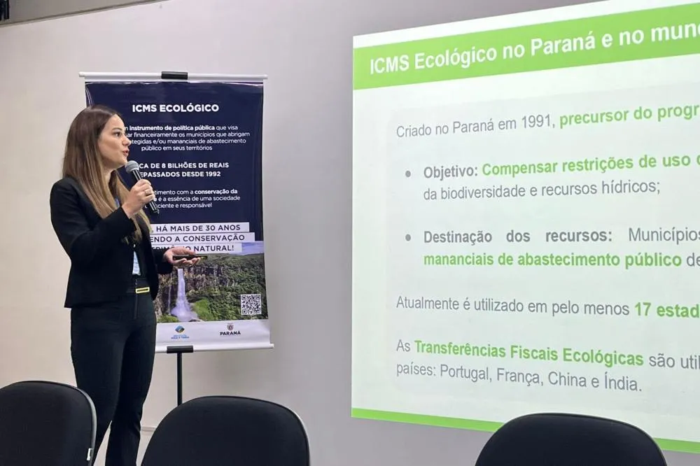 Caravana ICMS Ecológico e Pagamento por Serviços Ambientais Municipal – RPPN impactou 234 municípios e reuniu 824 participantes, entre gestores, técnicos municipais e equipes regionais Foto: IAT-PR