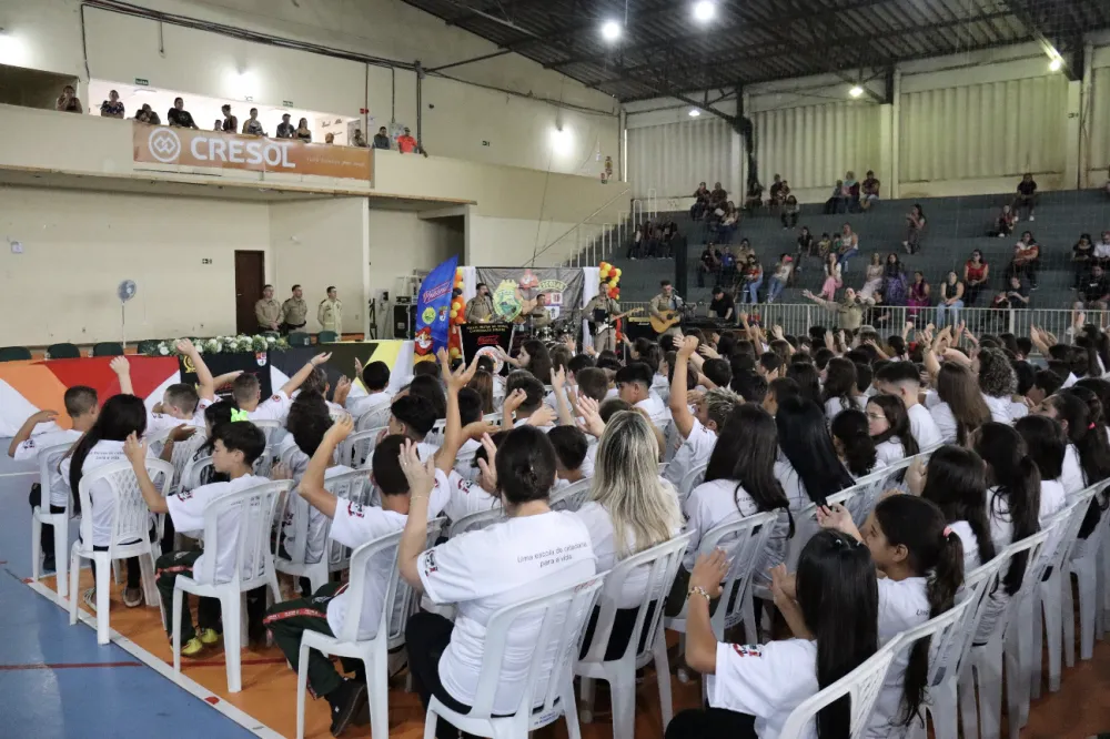 Prefeitura Municipal e Secretaria da Educação promovem Formatura da PROERD 2025