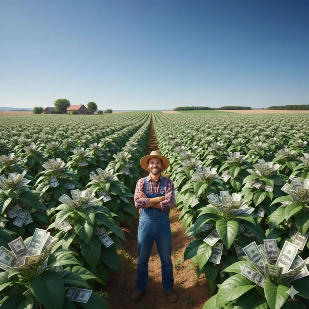 A agricultura que semeia alimentos e colhe resultados