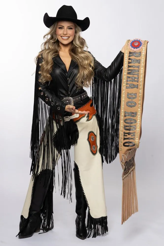Em 2025, Letícia Garcez foi eleita a Rainha do Rodeio. Foto Daniel Calvo