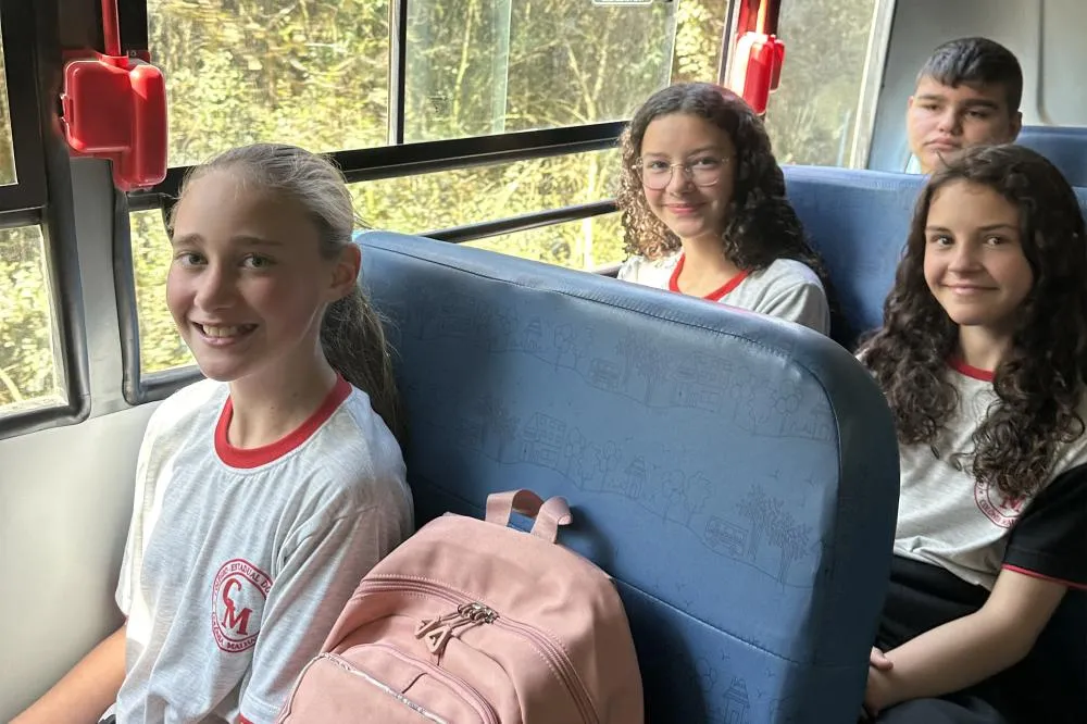 Transporte escolar no Paraná: estudantes devem conferir cadastro para garantir o uso do serviço em 2026 Foto: Karina Audrey/Fundepar