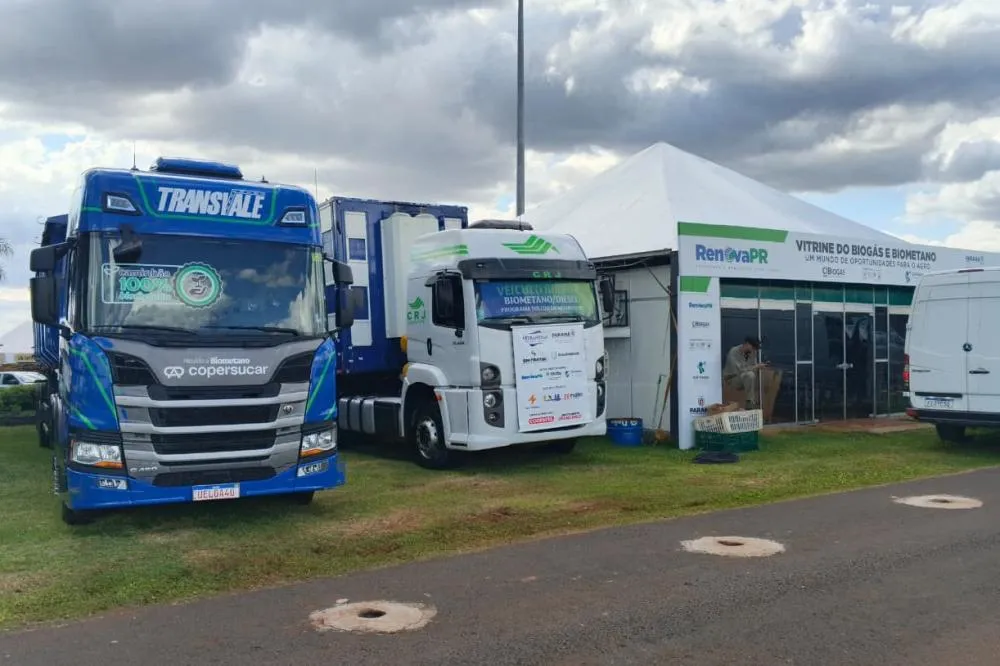 Transição energética: IDR-Paraná terá vitrine de biometano no Show Rural Foto: SEAB