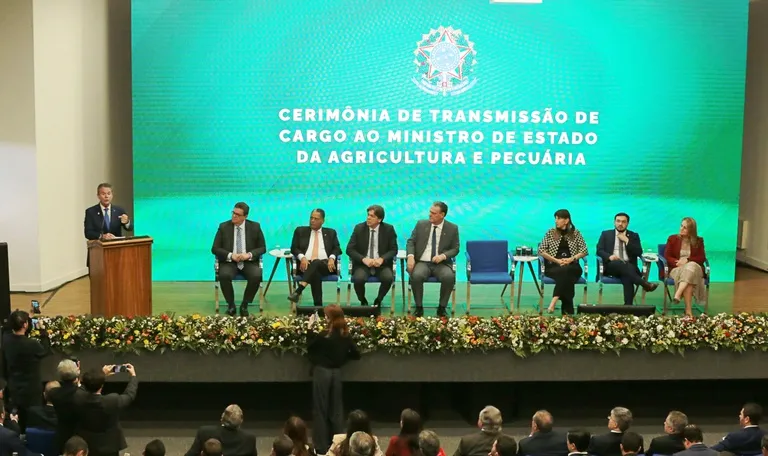 Novo ministro da Agricultura e Pecuária toma posse em cerimônia em Brasília. Fotos Mapa