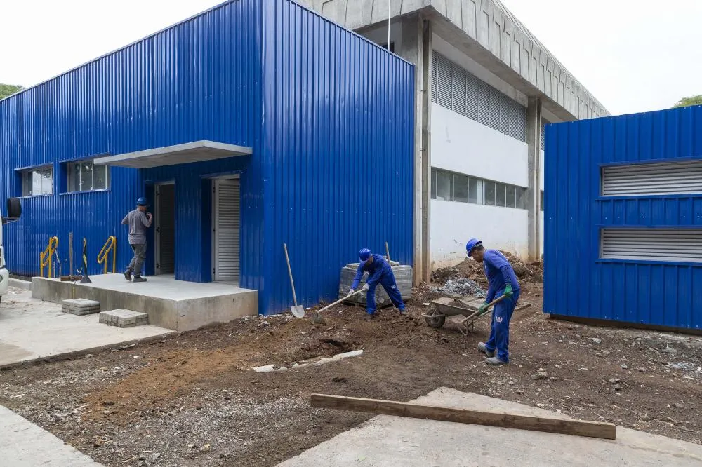 CURITIBA; 10/03/26; andamento da obra do LIV no TECPAR; Foto: Hedeson Alves/TECPAR