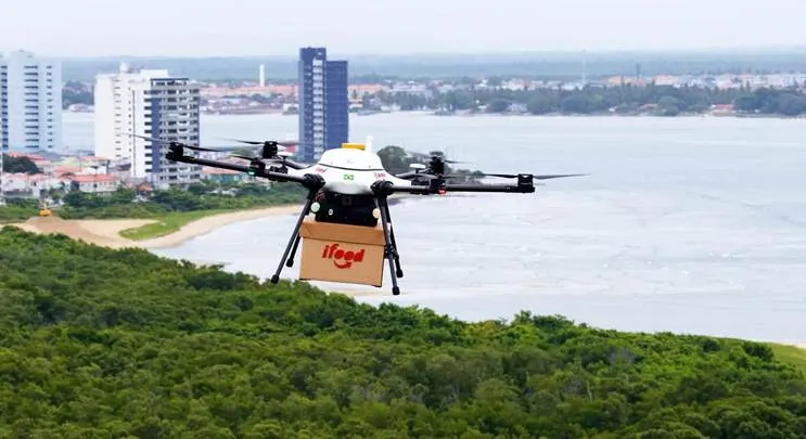 Novas regras para operação de drones prometem destravar burocracia e desenvolver setores estratégicos Foto: iFood