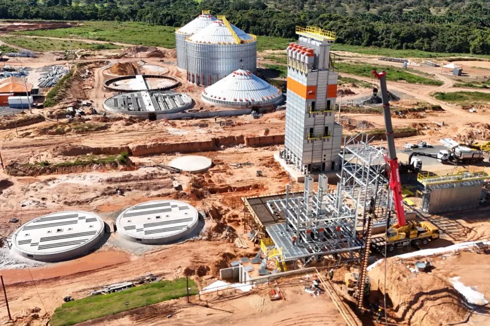 Obras do novo entreposto da Castrolanda no Tocantins aproximam de 50% de execução