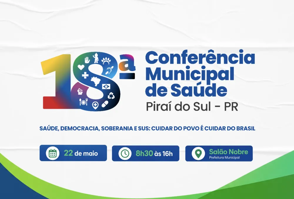 Conferência Municipal de Saúde debate fortalecimento do SUS em Piraí do Sul