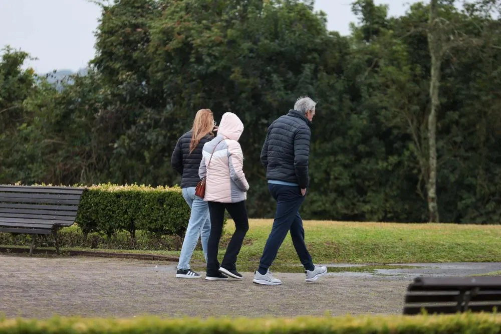 Inverno - Frio - menor temperatura em Curitiba Foto: Geraldo Bubniak/AEN