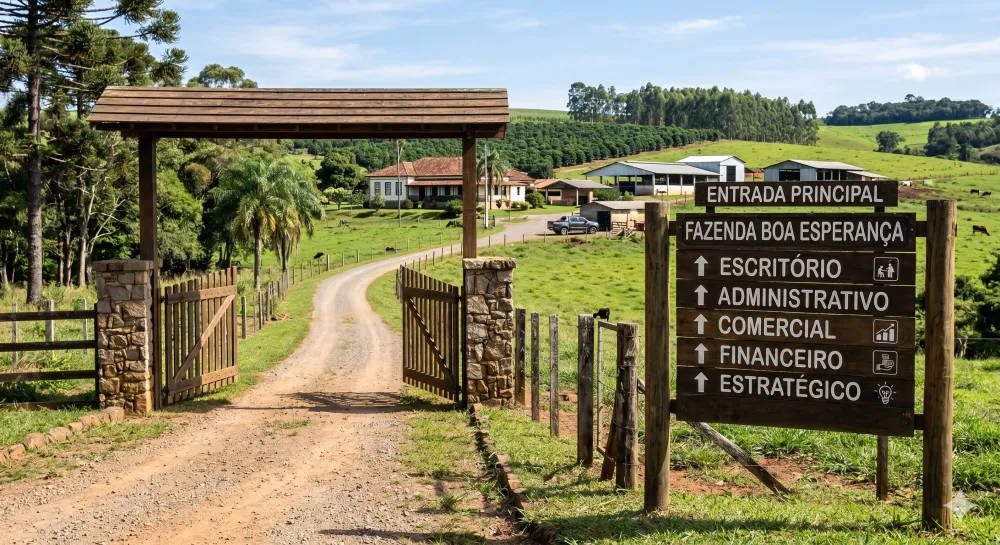 Toda propriedade rural é uma empresa. A diferença é que nem todos sabem isso.