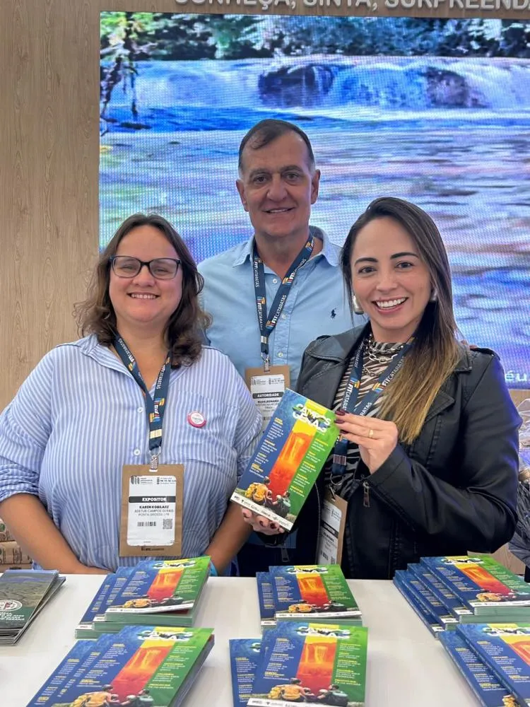 Campos Gerais presente em um dos maiores eventos de turismo da América Latina