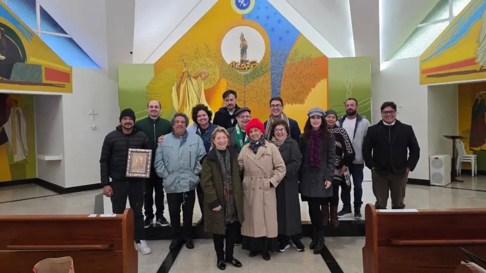 O Santuário Nossa Senhora das Brotas recebeu a visita de integrantes da Academia de Letras dos Campos Gerais. Fotos divulgação 