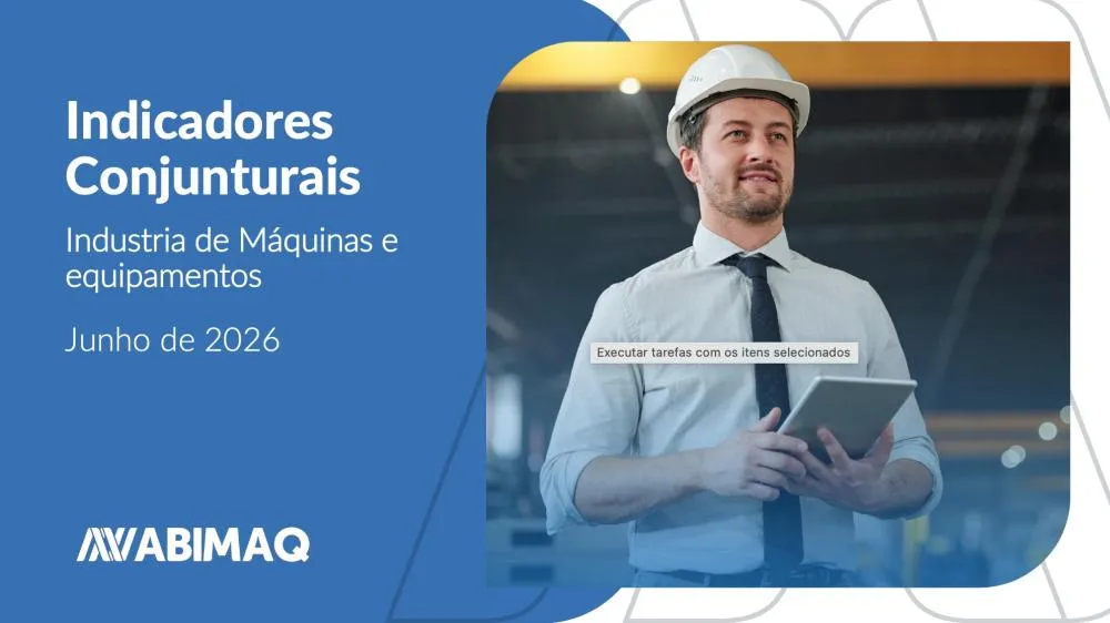 Indústria de máquinas e equipamentos segue em queda em 2026
