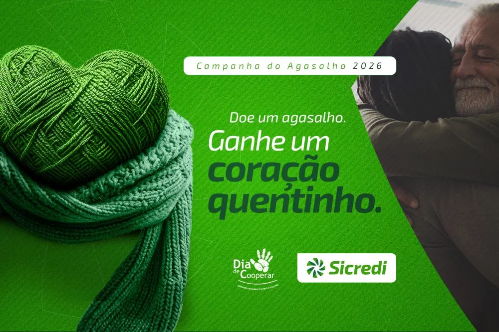 Sicredi mobiliza Campanha do Agasalho em parceria com instituições locais